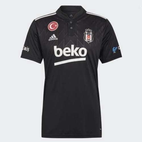 Thailande Maillot Football Besiktas Exterieur 2021-22 Noir